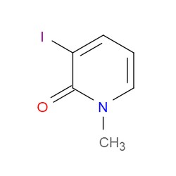 Aobchem&nbsp;3-Iodo-1-methylpyridin-2(1H)-one | ≥97% | CAS 615534-44-6 | C6H6INO | 500mg