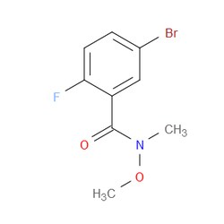 Aobchem&nbsp;5-Bromo-2-fluoro-N-methoxy-N-methylbenzamide | ≥97% | CAS 910912-20-8 | C9H9BrFNO2 | 5g