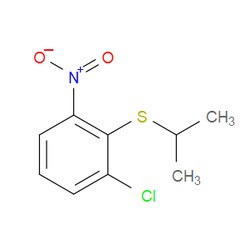 Aobchem&nbsp;(2-Chloro-6-nitrophenyl)(isopropyl)sulfane | ≥97% | CAS 178551-27-4 | C9H10ClNO2S | 1g