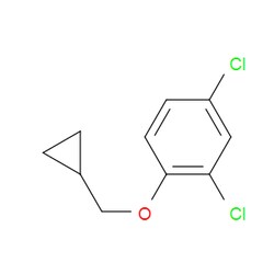 Aobchem&nbsp;2 4-Dichloro-1-(cyclopropylmethoxy)benzene | ≥97% | CAS 1369900-00-4 | C10H10Cl2O | 250mg