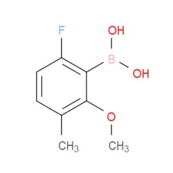 Aobchem&nbsp;6-Fluoro-2-methoxy-3-methylphenylboronic acid | ≥97% | CAS 1451391-96-0 | C8H10BFO3 | 500mg