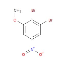 Aobchem&nbsp;1 2-Dibromo-3-methoxy-5-nitrobenzene | ≥95% | CAS 95970-20-0 | C7H5Br2NO3 | 1g