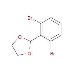 Aobchem&nbsp;2-(2 6-Dibromophenyl)-1 3-dioxolane | ≥95% | CAS 331714-62-6 | C9H8Br2O2 | 250mg