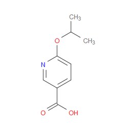 Aobchem&nbsp;6-Isopropoxynicotnic acid | ≥97% | CAS 223127-05-7 | C9H11NO3 | 5g