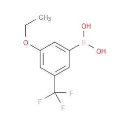 Aobchem&nbsp;3-Ethoxy-5-trifluoromethylphenylboronic acid | ≥97% | CAS 871332-96-6 | C9H10BF3O3 | 5g