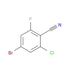 Aobchem&nbsp;4-Bromo-2-chloro-6-fluorobenzonitrile | ≥95% | CAS 218797-72-9 | C7H2BrClFN | 5g