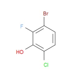 Aobchem&nbsp;3-Bromo-6-chloro-2-fluorophenol | ≥97% | CAS 943830-14-6 | C6H3BrClFO | 5g