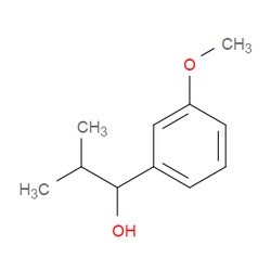 Aobchem&nbsp;1-(3-Methoxyphenyl)-2-methylpropan-1-ol | ≥97% | CAS 61751-33-5 | C11H16O2 | 1g