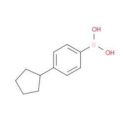 Aobchem&nbsp;4-Cyclopentylphenylboronic acid | ≥97% | CAS 945837-57-0 | C11H15BO2 | 5g