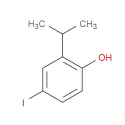 Aobchem&nbsp;4-Iodo-2-isopropylphenol | ≥97% | CAS 1243439-83-9 | C9H11IO | 500mg