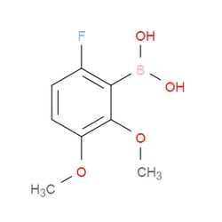 Aobchem&nbsp;2 3-Dimethoxy-6-fluorophenylboronic acid | ≥97% | CAS 1451392-13-4 | C8H10BFO4 | 500mg