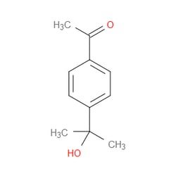 Aobchem&nbsp;1-[4-(1-Hydroxy-1-methylethyl)phenyl]ethanone | ≥95% | CAS 54549-72-3 | C11H14O2 | 5g