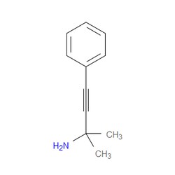 Aobchem&nbsp;2-Methyl-4-phenyl-3-butyn-2-amine | ≥95% | CAS 143767-97-9 | C11H13N | 250mg