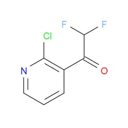 Aobchem&nbsp;1-(2-Chloropyridin-3-yl)-2 2-difluoroethanone | ≥97% | CAS 335449-20-2 | C7H4ClF2NO | 250mg
