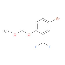 Aobchem&nbsp;4-Bromo-2-(difluoromethyl)-1-(methoxymethoxy)benzene | ≥95% | CAS 2248310-71-4 | C9H9BrF2O2 | 250mg