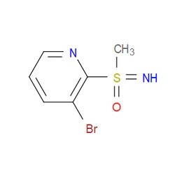 Aobchem&nbsp;3-Bromo-2-(S-methylsulfonimidoyl)pyridine | ≥95% | CAS 2092549-85-2 | C6H7BrN2OS | 250mg