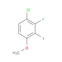 Aobchem&nbsp;1-Chloro-2-fluoro-3-iodo-4-methoxybenzene | ≥95% | CAS 1402004-77-6 | C7H5ClFIO | 1g