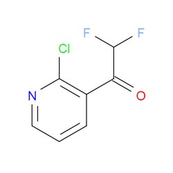 Aobchem&nbsp;1-(2-Chloropyridin-3-yl)-2 2-difluoroethanone | ≥97% | CAS 335449-20-2 | C7H4ClF2NO | 500mg