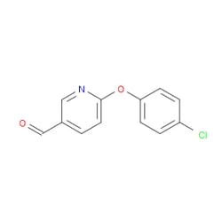 Aobchem&nbsp;6-(4-Chlorophenoxy)nicotinaldehyde | ≥95% | CAS 1160430-66-9 | C12H8ClNO2 | 1g