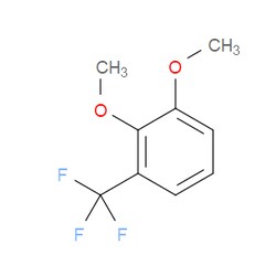 Aobchem&nbsp;1 2-Dimethoxy-3-(trifluoromethyl)benzene | ≥95% | CAS 1261673-36-2 | C9H9F3O2 | 500mg