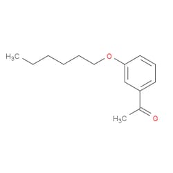 Aobchem&nbsp;1-(3-(Hexyloxy)phenyl)ethanone | ≥95% | CAS 37062-71-8 | C14H20O2 | 1g