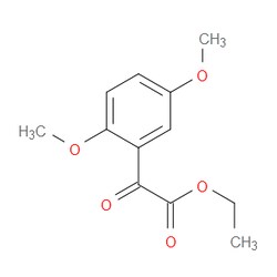 Aobchem&nbsp;Ethyl 2-(2 5-dimethoxyphenyl)-2-oxoacetate | ≥95% | CAS 911047-42-2 | C12H14O5 | 500mg