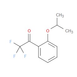 Aobchem&nbsp;2 2 2-Trifluoro-1-(2-isopropoxyphenyl)ethanone | ≥97% | CAS 42452-32-4 | C11H11F3O2 | 250mg