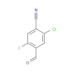 Aobchem&nbsp;2-Chloro-5-fluoro-4-formylbenzonitrile | ≥97% | CAS 2384757-82-6 | C8H3ClFNO | 250mg