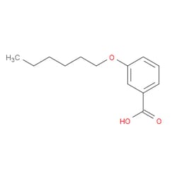 Aobchem&nbsp;3-(Hexyloxy)benzoic acid | ≥95% | CAS 200570-98-5 | C13H18O3 | 250mg
