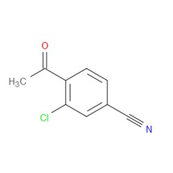 Aobchem&nbsp;4-Acetyl-3-chlorobenzonitrile | ≥95% | CAS 1096666-21-5 | C9H6ClNO | 250mg
