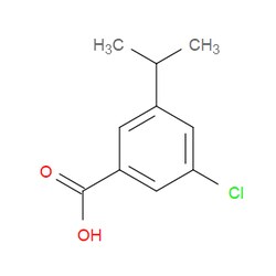 Aobchem&nbsp;3-Chloro-5-isopropylbenzoic acid | ≥95% | CAS 15084-18-1 | C10H11ClO2 | 250mg
