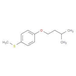 Aobchem&nbsp;(4-(Isopentyloxy)phenyl)(methyl)sulfane | ≥95% | CAS 1443348-50-2 | C12H18OS | 500mg