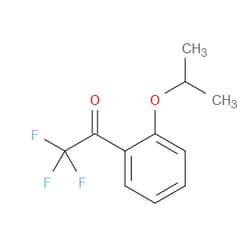 Aobchem&nbsp;2 2 2-Trifluoro-1-(2-isopropoxyphenyl)ethanone | ≥97% | CAS 42452-32-4 | C11H11F3O2 | 500mg