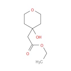 Aobchem&nbsp;Ethyl 2-(4-hydroxytetrahydro-2H-pyran-4-yl)acetate | ≥95% | CAS 401811-99-2 | C9H16O4 | 250mg