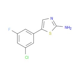 Aobchem&nbsp;5-(3-Chloro-5-fluorophenyl)thiazol-2-amine | ≥97% | CAS 1552432-91-3 | C9H6ClFN2S | 1g