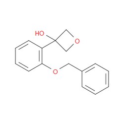 Aobchem&nbsp;3-(2-(Benzyloxy)phenyl)oxetan-3-ol | ≥95% | CAS 1123787-70-1 | C16H16O3 | 250mg