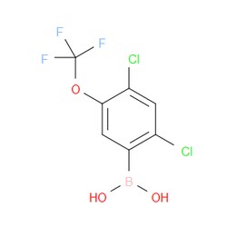 Aobchem&nbsp;2 4-Dichloro-5-(trifluoromethoxy)phenylboronic acid | ≥95% | CAS 1256354-96-7 | C7H4BCl2F3O3 | 500mg