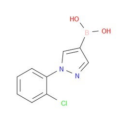 Aobchem&nbsp;1-(2-Chlorophenyl)pyrazole-4-boronic acid | ≥95% | CAS 1072945-91-5 | C9H8BClN2O2 | 1g