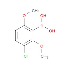 Aobchem&nbsp;(3-Chloro-2 6-dimethoxyphenyl)boronic acid | ≥97% | CAS 512186-37-7 | C8H10BClO4 | 250mg
