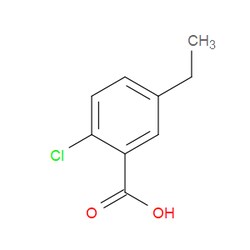 Aobchem&nbsp;2-Chloro-5-ethylbenzoic acid | ≥97% | CAS 67648-08-2 | C9H9ClO2 | 500mg