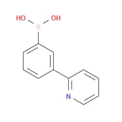 Aobchem&nbsp;B-[3-(2-Pyridinyl)phenyl]boronic acid | ≥95% | CAS 833485-13-5 | C11H10BNO2 | 500mg
