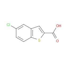 Aobchem&nbsp;5-Chlorobenzo[b]thiophene-2-carboxylic acid | ≥97% | CAS 13771-75-0 | C9H5ClO2S | 250mg