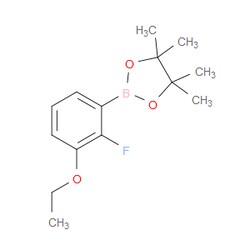 Aobchem&nbsp;2-(3-Ethoxy-2-fluorophenyl)-4 4 5 5-tetramethyl-1 3 2-dioxaborolane | ≥97% | CAS 1509931-76-3 | C14H20BFO3 | 500mg