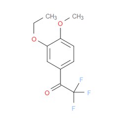 Aobchem&nbsp;1-(3-Ethoxy-4-methoxyphenyl)-2 2 2-trifluoroethanone | ≥97% | CAS 1443304-81-1 | C11H11F3O3 | 1g