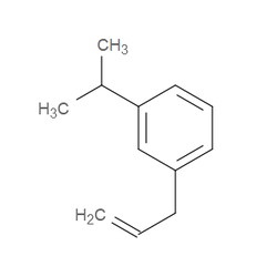 Aobchem&nbsp;1-(1-Methylethyl)-3-(2-propen-1-yl)benzene | ≥95% | CAS 3897-63-0 | C12H16 | 250mg