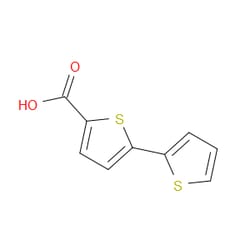Aobchem&nbsp;[2 2 -Bithiophene]-5-carboxylic acid | ≥97% | CAS 2060-55-1 | C9H6O2S2 | 250mg