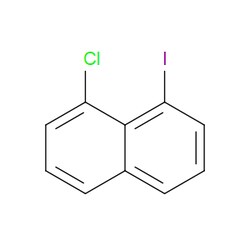 Aobchem&nbsp;1-Chloro-8-iodonaphthalene | ≥95% | CAS 91799-71-2 | C10H6ClI | 500mg