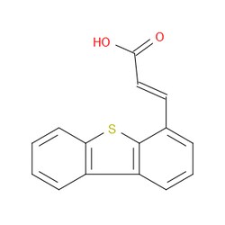 Aobchem&nbsp;(E)-3-(dibenzo[b d]thiophen-4-yl)acrylic acid | ≥97% | CAS 2244575-84-4 | C15H10O2S | 1g