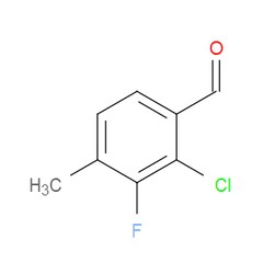Aobchem&nbsp;2-Chloro-3-fluoro-4-methylbenzaldehyde | ≥97% | CAS 1785126-63-7 | C8H6ClFO | 250mg