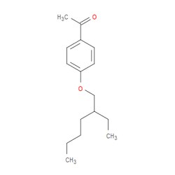 Aobchem&nbsp;1-[4-[(2-Ethylhexyl)oxy]phenyl]ethanone | ≥95% | CAS 132944-37-7 | C16H24O2 | 500mg